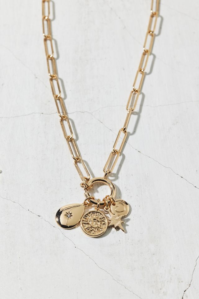 Gabby Mixed Charm Pendant Necklace #2