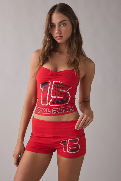 Out From Under Bec Goal Rush Foldover Shorts