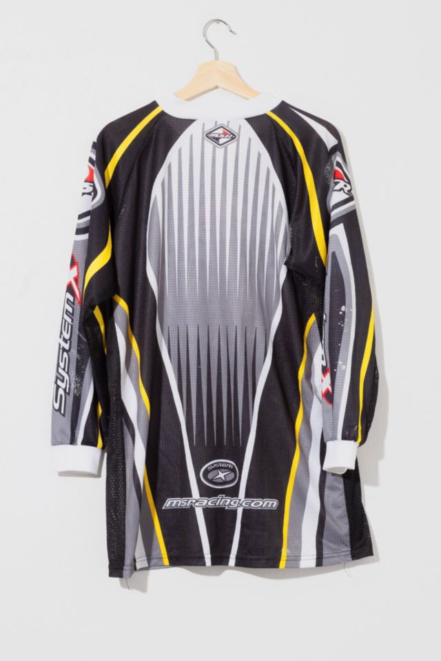 Vintage 1990s Distressed MSR System X Motocross Jersey #2
