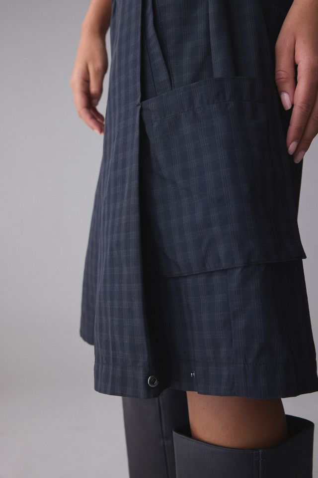 FRIED RICE Check Pattern Short #4