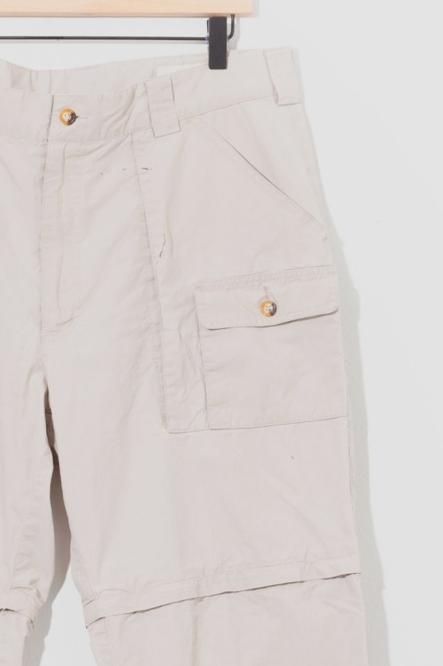 Vintage Y2K Orvis Lightweight Distressed Zip Off Travel Pants #1
