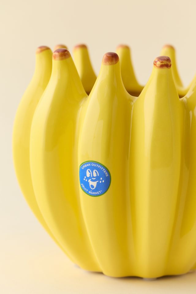 Tropical Fruit Ceramic Utensil Holder #1