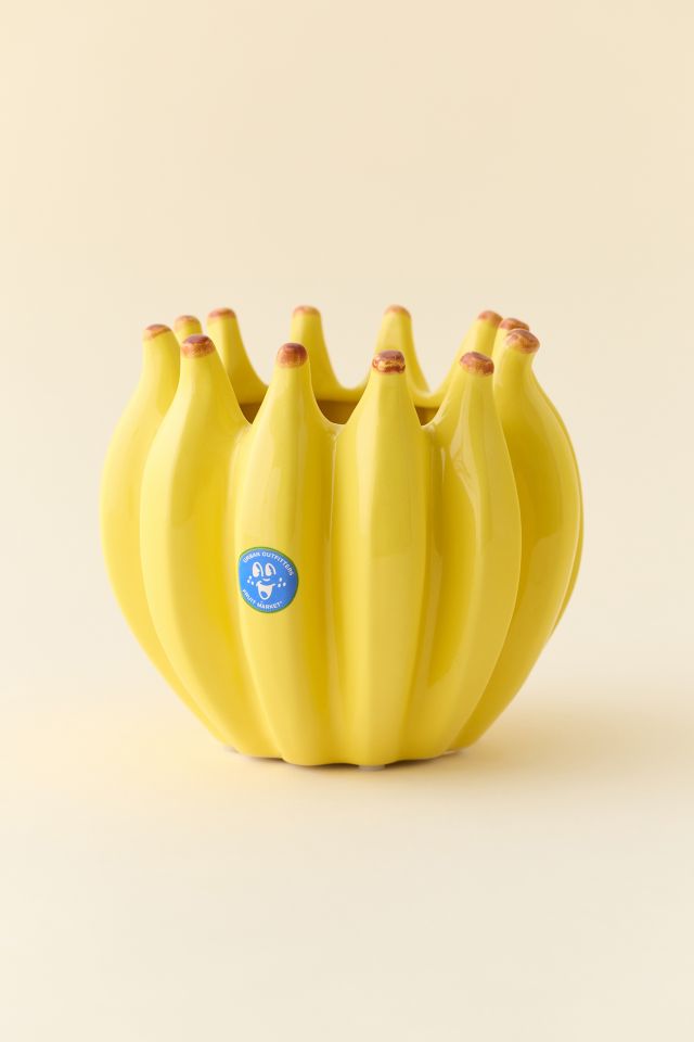 Tropical Fruit Ceramic Utensil Holder #2