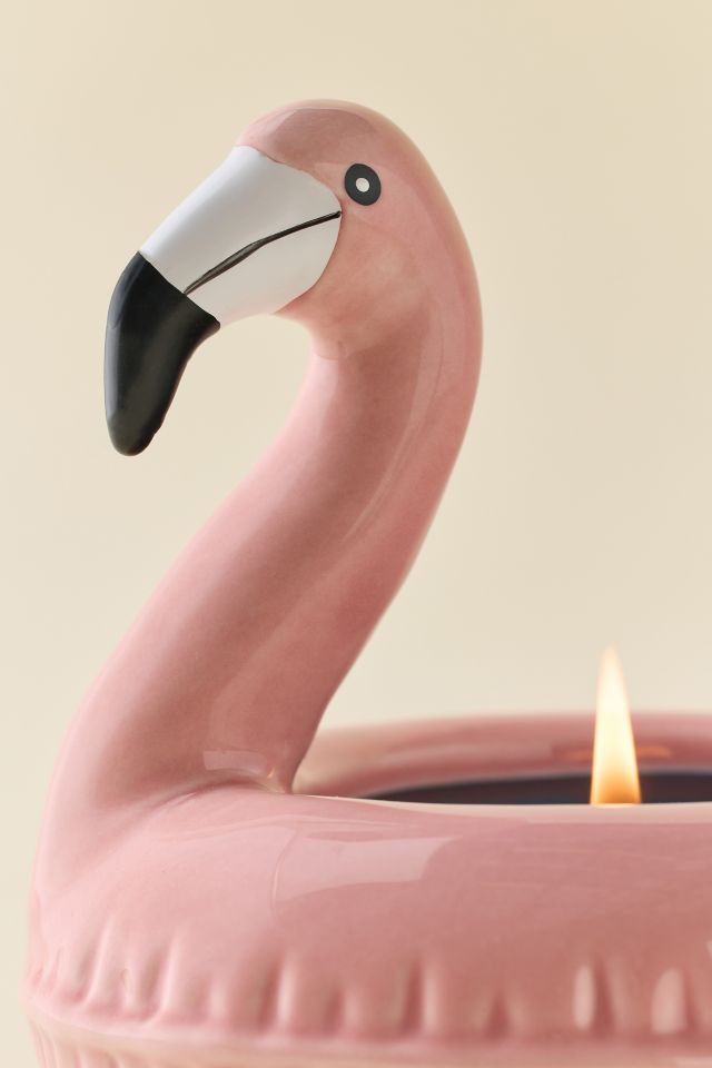 Flamingo Floatie 8 oz Scented Candle #1