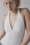 Silence + Noise Club Classic Cropped Halter Top