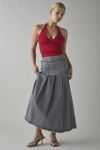 Silence + Noise Club Classic Cropped Halter Top