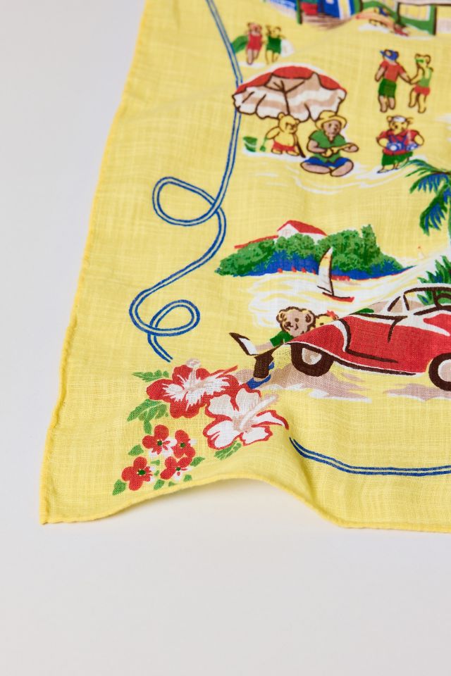 Polo Ralph Lauren RL Scenic Bear Pattern Bandana #1