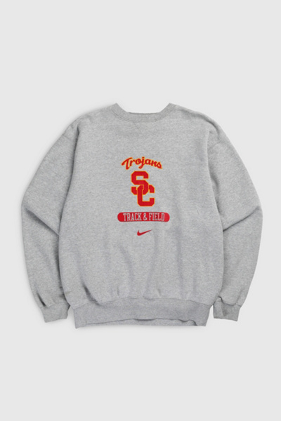 Blue 84 USC Trojans Quarter Zip Sweatshirt – Team Color Fleece Pullover For Men