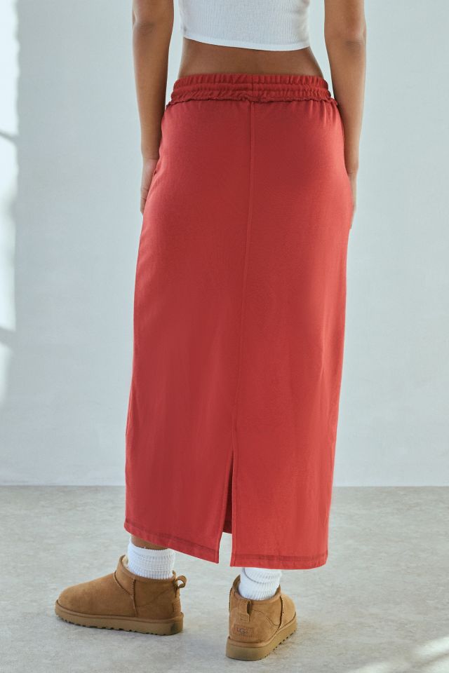 Out From Under Break It Up Maxi Sweat Skirt #4