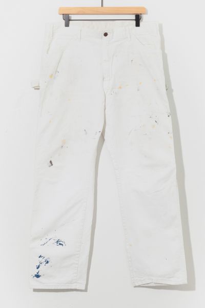 Vintage Y2K Dickies Distressed Paint Splatter Carpenter Pants