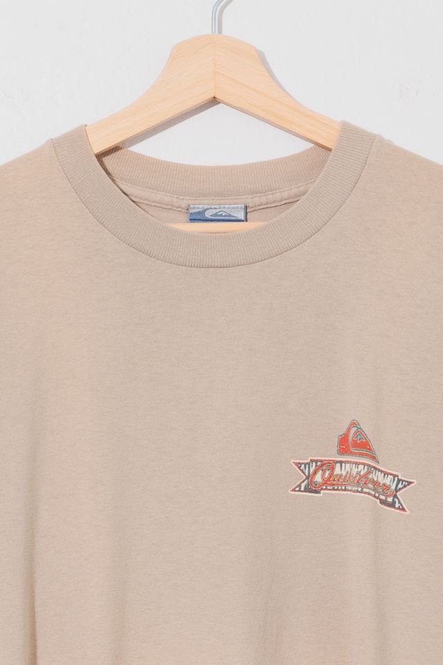 Vintage 1990s Distressed Quiksilver Long Sleeve Graphic T-Shirt #1