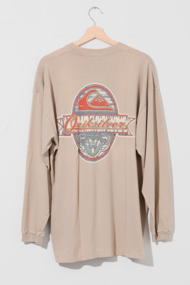 Vintage 1990s Distressed Quiksilver Long Sleeve Graphic T-Shirt #2
