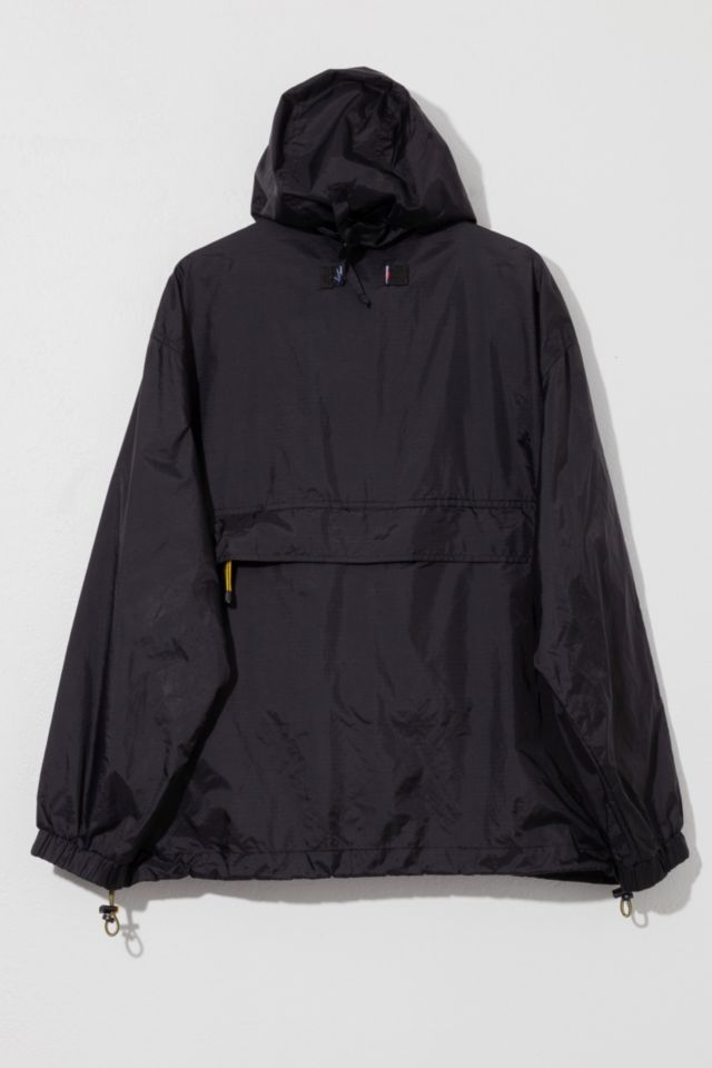 Vintage 1990s Tommy Hilfiger Black Windbreaker Jacket #2