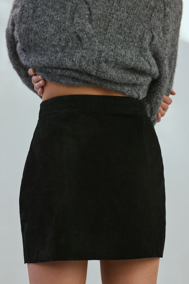 ReMADE By UO Suede Mini Skirt #3