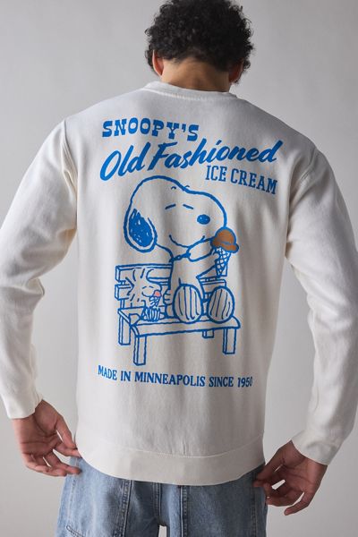 ICECREAM / TWO-TONE CREWNECK SWEATSHIRT