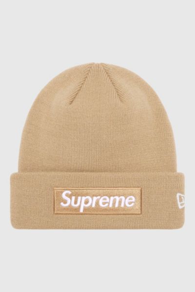帽子 23FW Supreme Sherpa Logo Beanie Natural Supreme Sherpa Logo Beanie Natural - FW23 - US