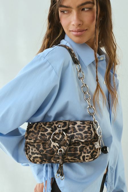 Quilted Denim Shoulder Bag | Urban Outfitters Quilted Denim Shoulder Bag | Urban Outfitters