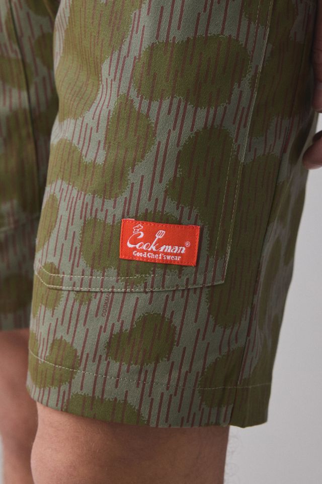 Cookman Patterned Cotton Chef Short #3