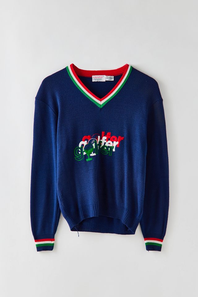 Ivory Golf Cart Roll Neck Sweater main image 1