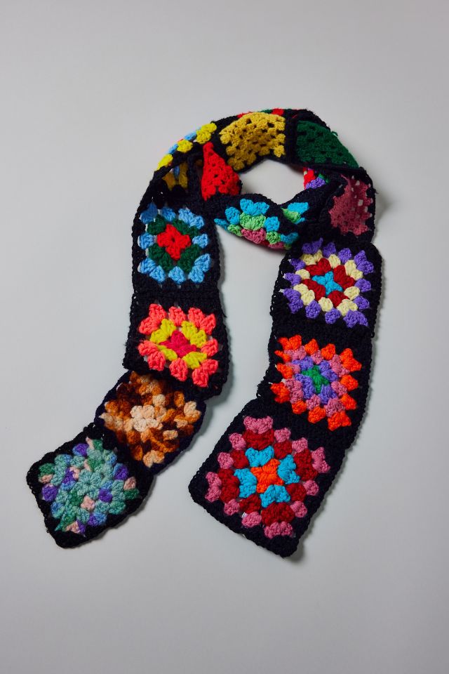 L'ÉCHARPE Granny Square THE SERIES X ReMADE By UO #1