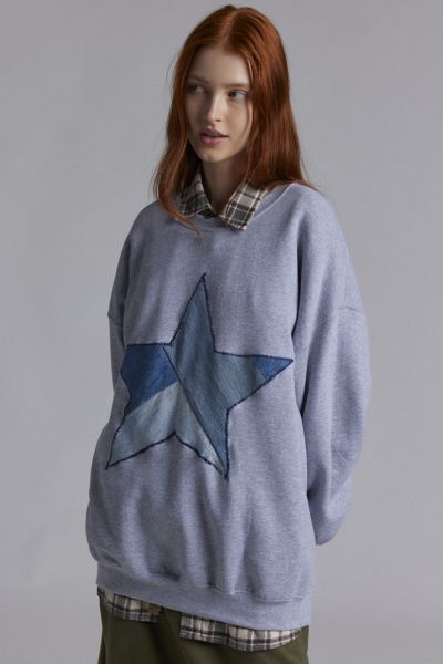 Urban Renewal Remade Monochrome Tie-Dye Crew Neck Sweatshirt