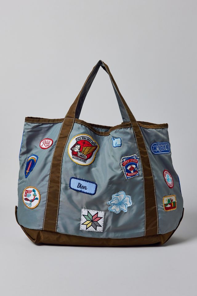 THE SERIES X ReMADE By UO Exclusive Patched Tote Bag #1