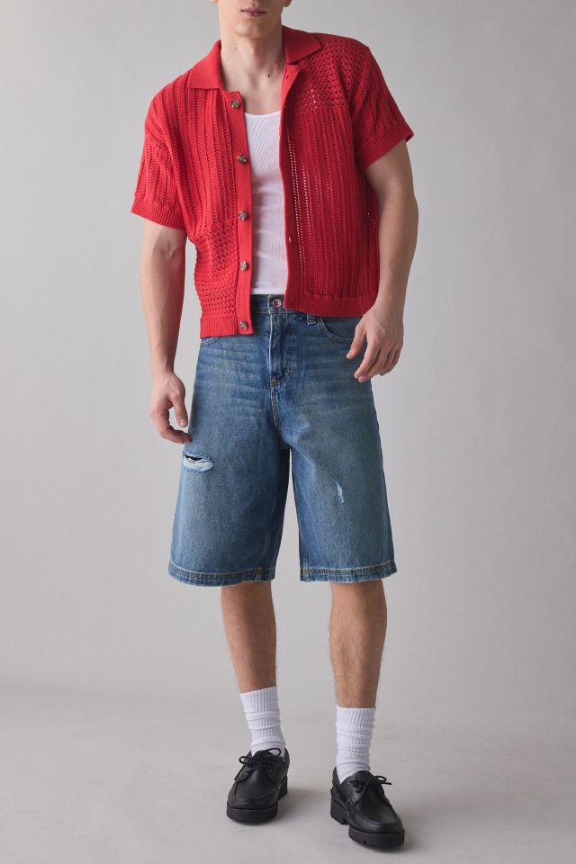 UO Norwich Patchwork Polo Sweater #2