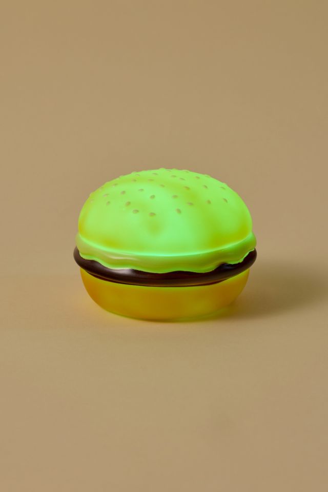 Lampe de Table Portable en Vinyle DEL en Forme de Hamburger #3
