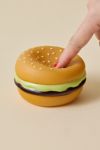 Burger Shape Portable Vinyl LED Table Lamp