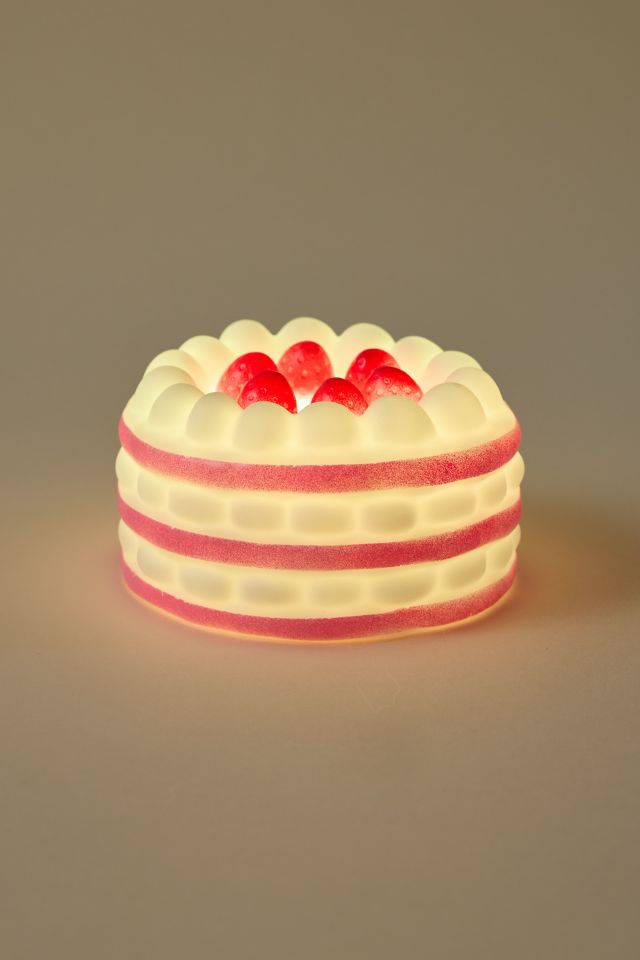 Decadent Cake Shape Portable Vinyl LED Table Lamp #1