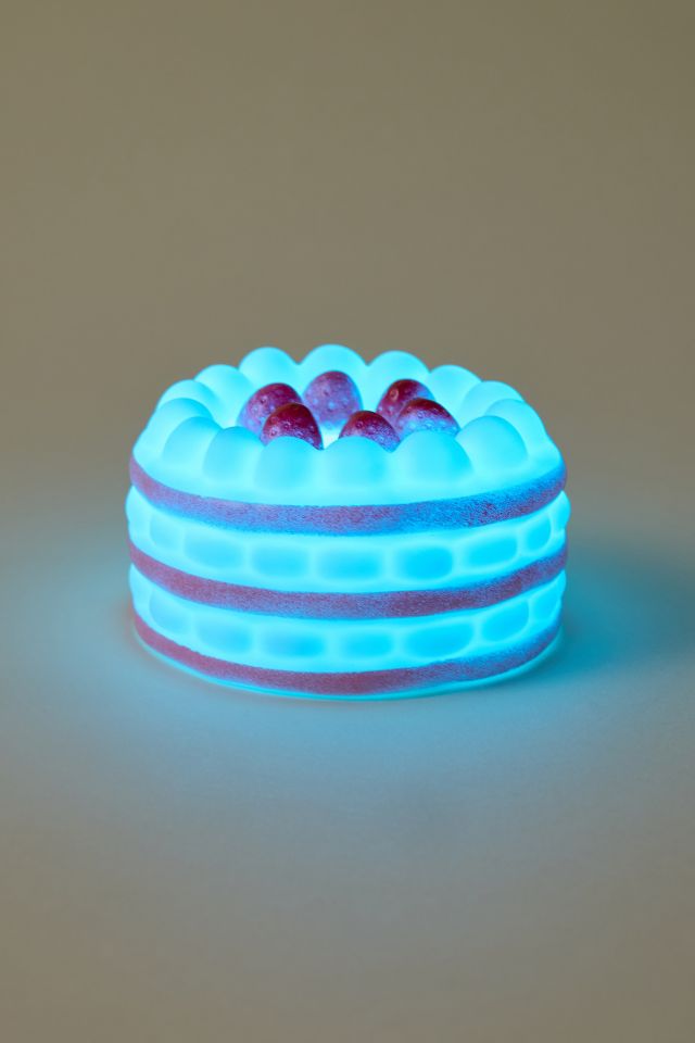 Decadent Cake Shape Portable Vinyl LED Table Lamp #2