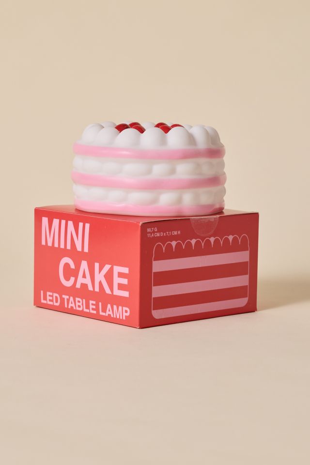 Decadent Cake Shape Portable Vinyl LED Table Lamp #5