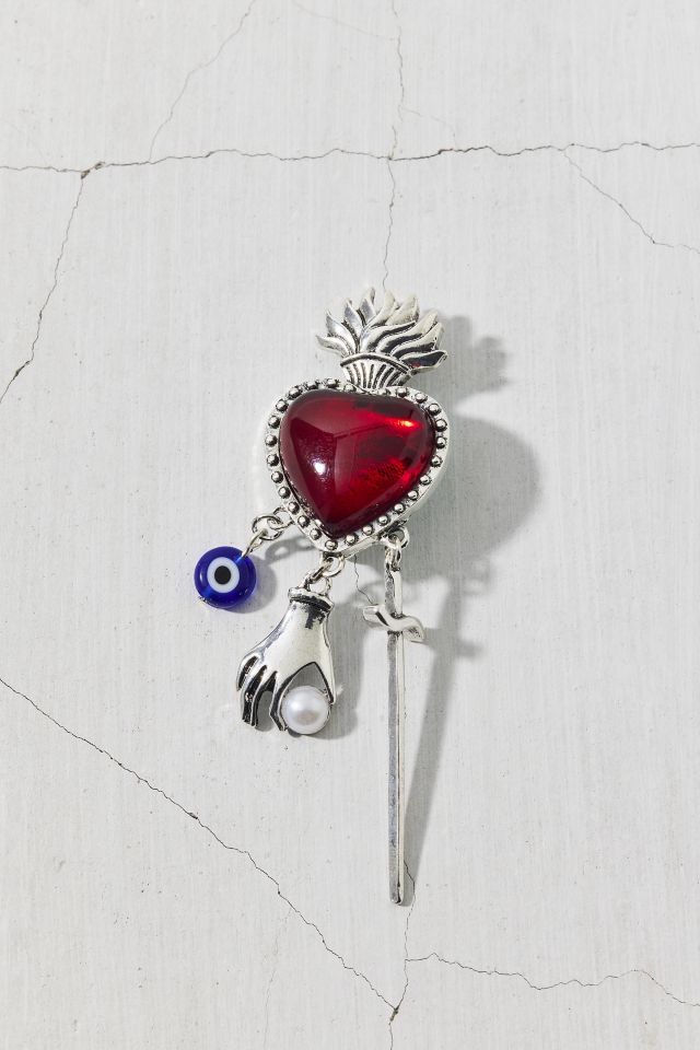 Change Of Heart Charms Heart Brooch #1