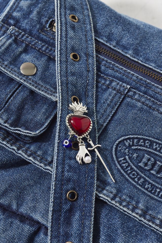 Change Of Heart Charms Heart Brooch #2