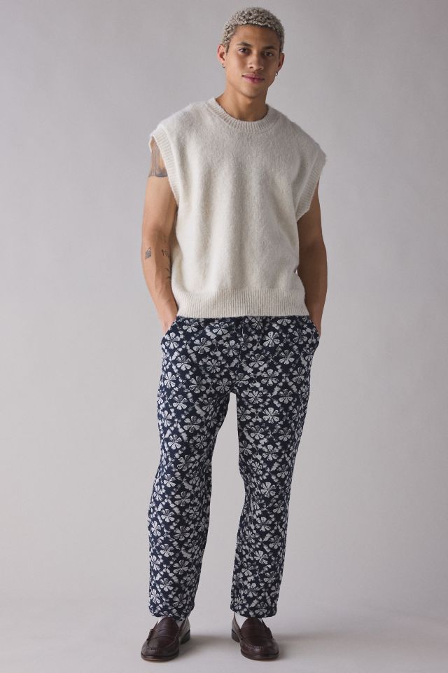 Wax London Kurt Floral Jacquard Pant #2