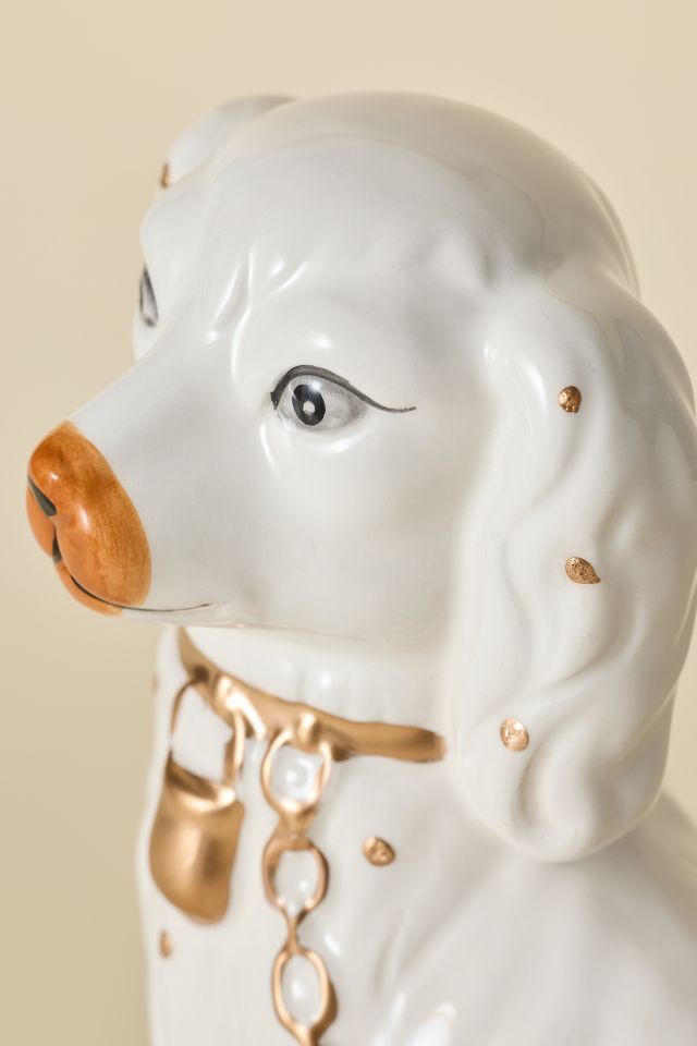 Staffordshire Dog Ceramic Sculpture #2
