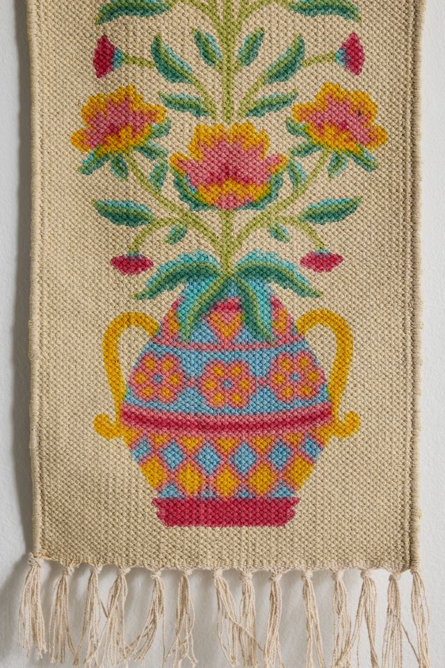 Tenture Murale Tissée Florale Iyla #2