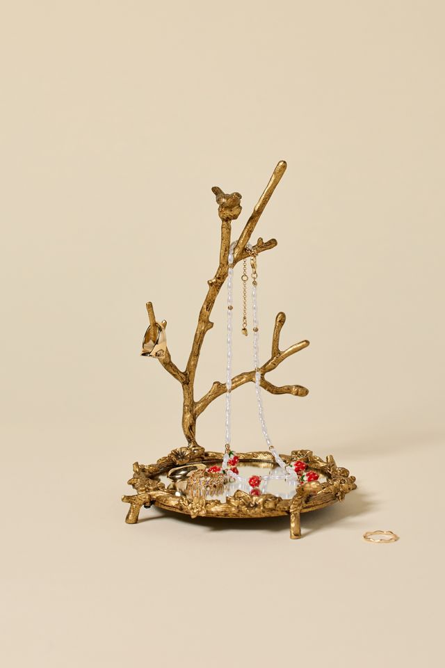 Birds On Branch Jewelry Stand