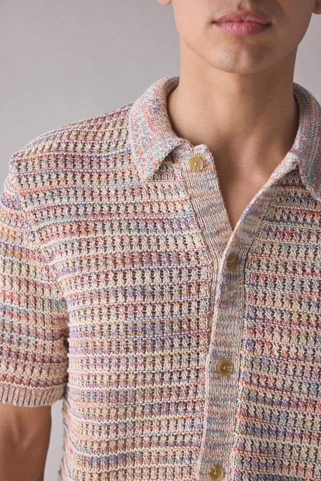 Wax London Tellaro Knit Short Sleeve Shirt #3