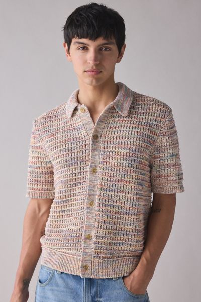 Wax London Tellaro Knit Short Sleeve Shirt
