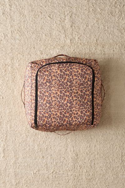 Urban Outfitters Under-bed Patterned Storage Bag In Cheetah At  In Cheetah