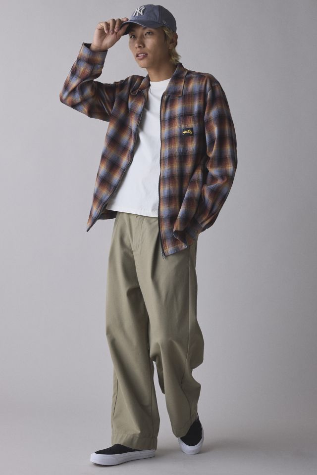 Stan Ray Zip Plaid Flannel Shirt #2