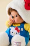 Sanrio Hello Kitty X Monchhichi Overalls Plushie