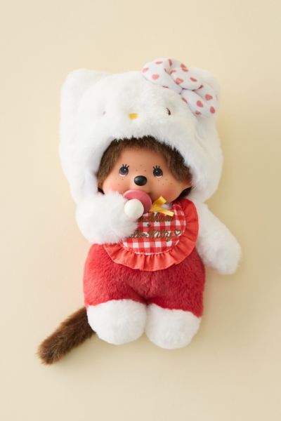 Sanrio Hello Kitty X Monchhichi Plushie Product Page