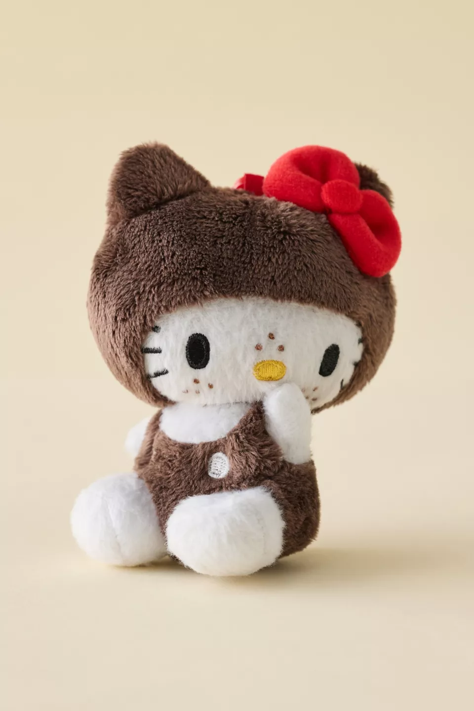 Sanrio Hello Kitty X Monchhichi Plushie Keychain