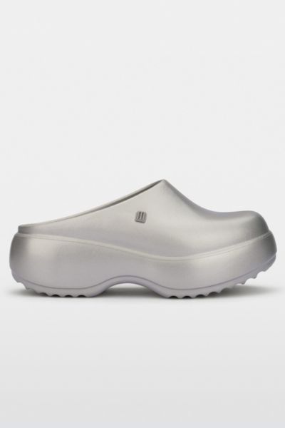 MELISSA FREE PLATFORM CLOG IN GREY, WOMEN'S AT URBAN OUTFITTERS 