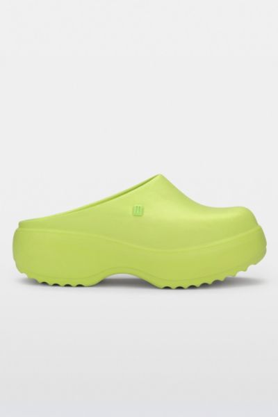 MELISSA FREE PLATFORM CLOG IN GREEN, WOMEN'S AT URBAN OUTFITTERS 