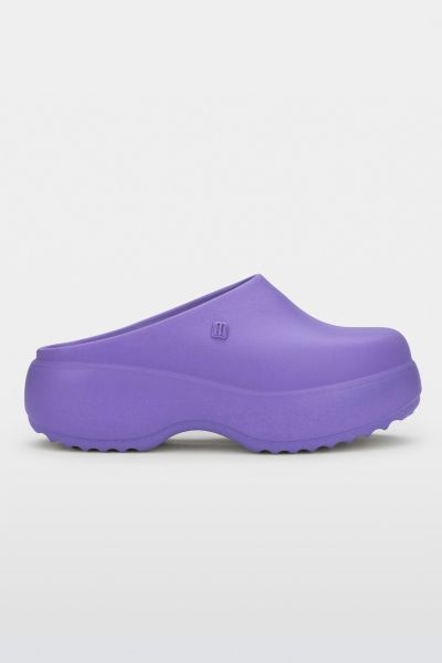 MELISSA FREE PLATFORM CLOG IN VIOLET, WOMEN'S AT URBAN OUTFITTERS 