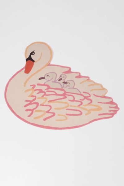 Olivia Wendel Swan Rug