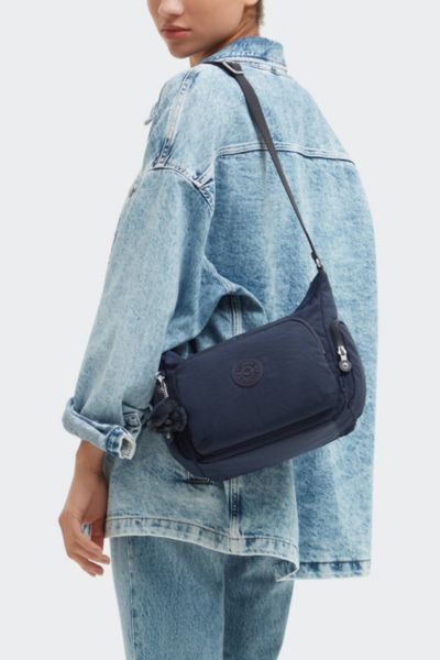 Kipling Gabb Small Nylon Crossbody Bag In Navy, Women's At Urban Outfitters In Navy